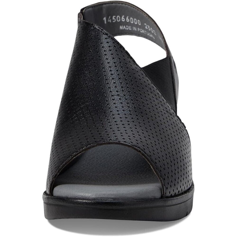 Fly London Women's Black Corners Sandal Peep Toe Size 36 US 5.5 - 6 - Picture 2 of 14